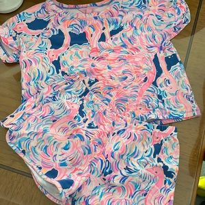 Lilly Pulitzer girls 2 piece set size xl
